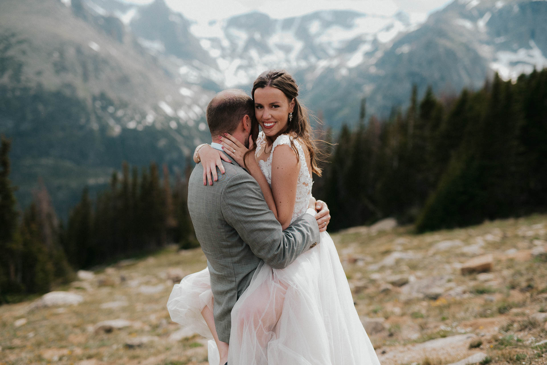 colorado destination wedding in rocky mountain national park