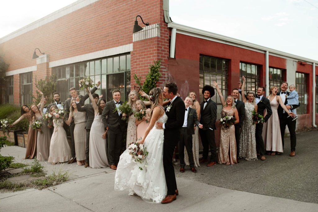 Denver documentary wedding photographer Moss Denver Park Church Skyline The Ramble Hotel Colorado