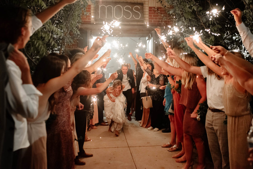 Denver documentary wedding photographer Moss Denver Park Church Skyline The Ramble Hotel Colorado
