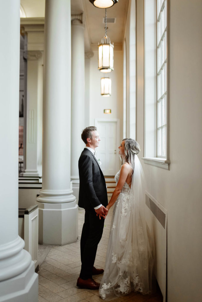 Denver documentary wedding photographer Moss Denver Park Church Skyline The Ramble Hotel Colorado