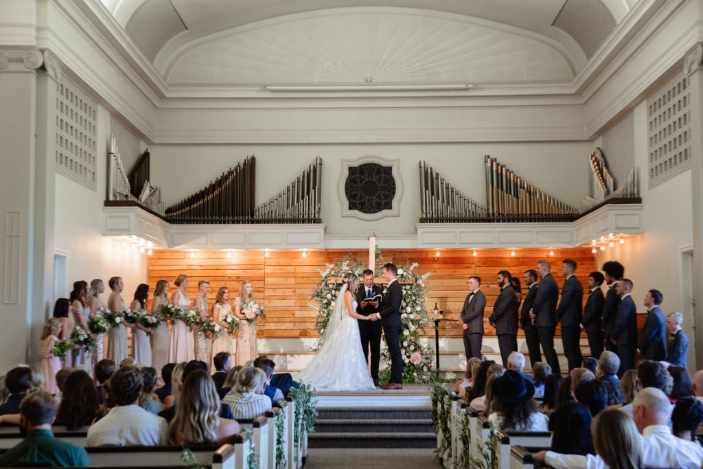 Denver documentary wedding photographer Moss Denver Park Church Skyline The Ramble Hotel Colorado