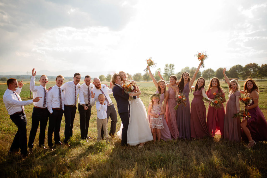 Longmont Wedding Photographer Boho Romantic Dreamy Colorful Fall Denver Colorado Bride