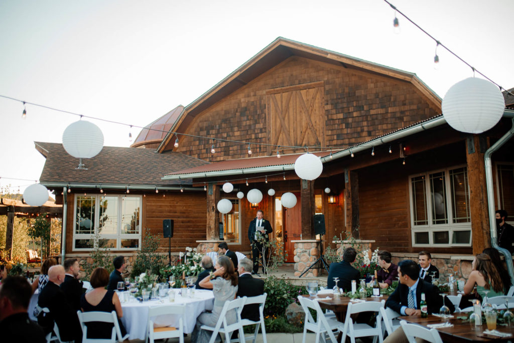 Denver farmhouse wedding, Colorado