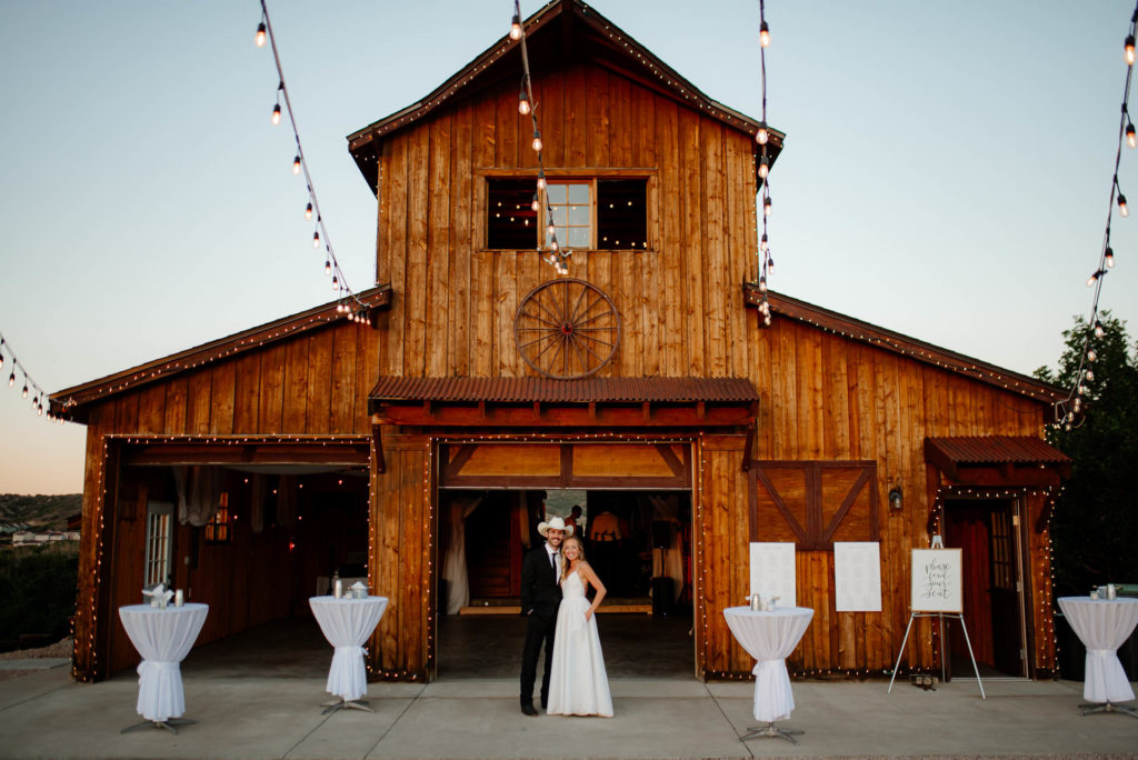 Denver farmhouse wedding, Colorado