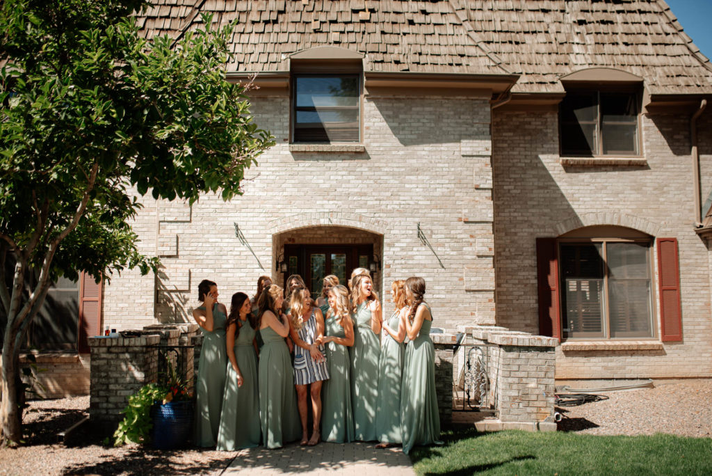 Denver farmhouse wedding, Colorado