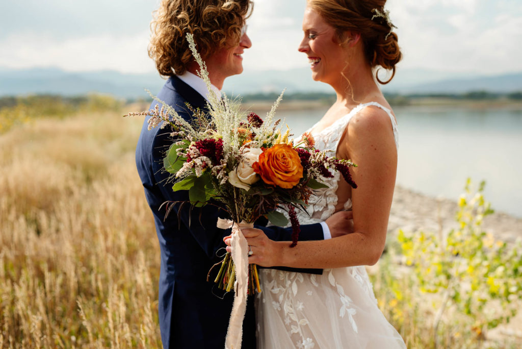 Longmont Wedding Photographer Boho Romantic Dreamy Colorful Fall Denver Colorado Bride