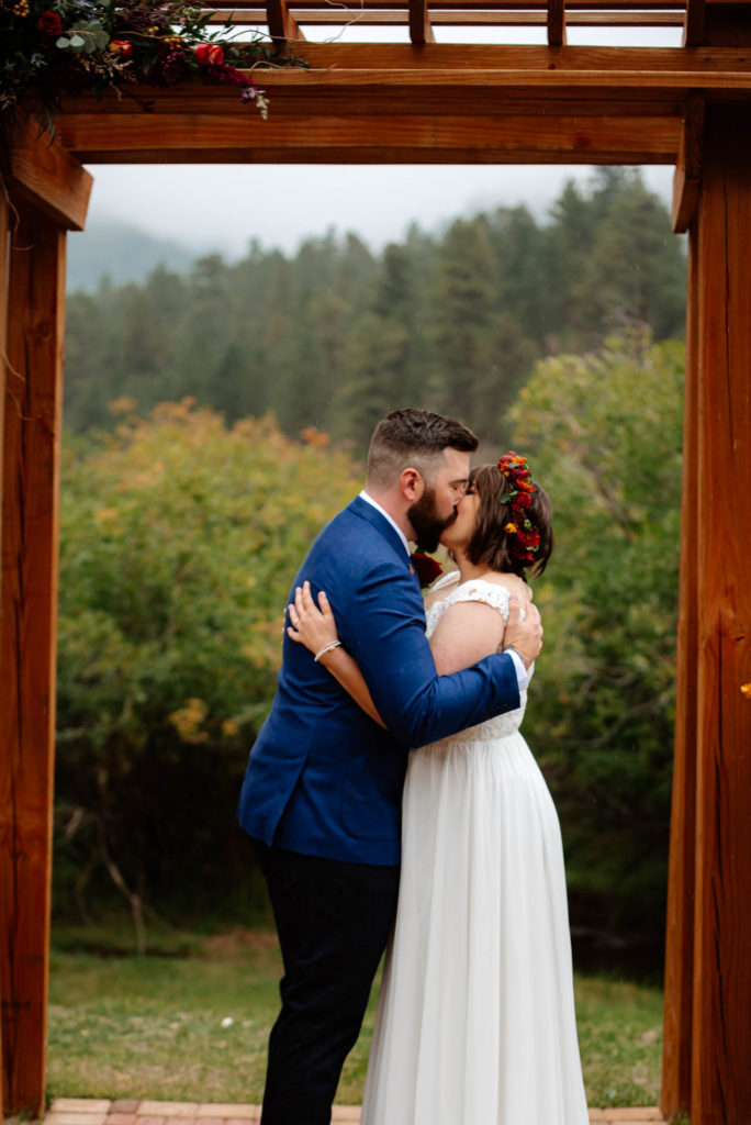 Wedgewood Weddings Mountain View Ranch Denver Colorado Conifer Rocky Mountains Elopement Fall