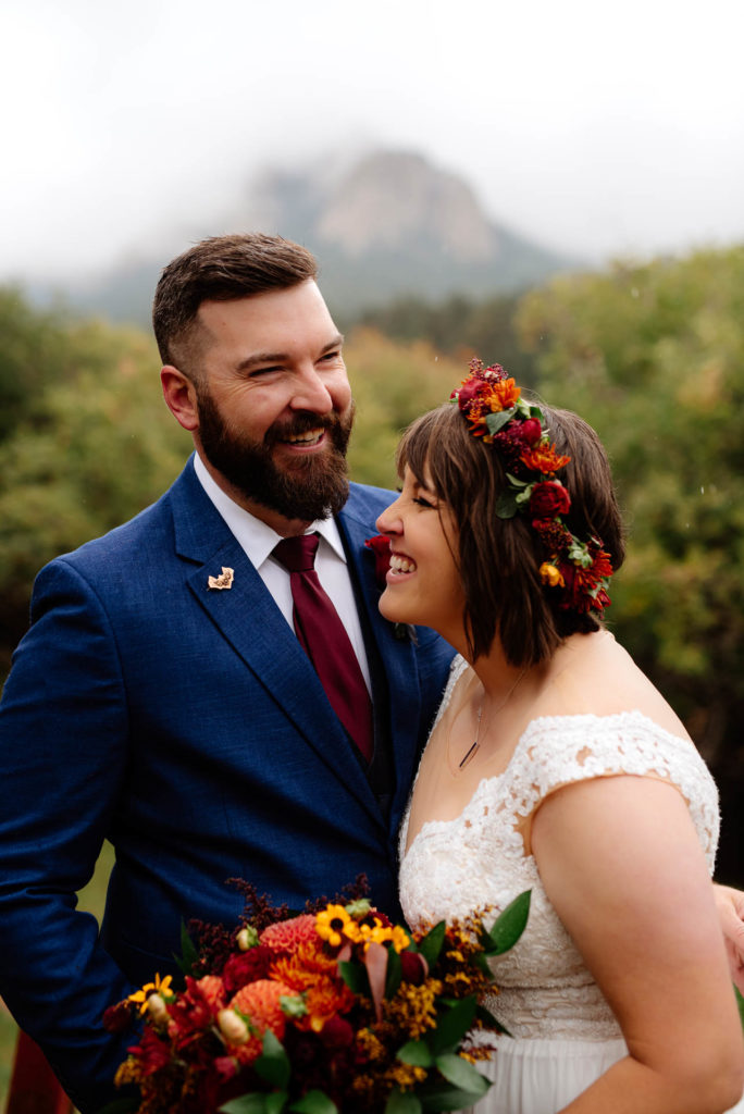 Wedgewood Weddings Mountain View Ranch Denver Colorado Conifer Rocky Mountains Elopement Fall