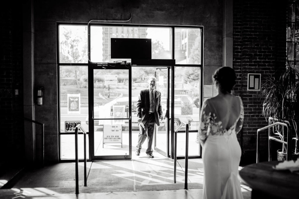 Everyday Joes Fort Collins Colorado Wedding Coffeehouse Autumn Fall Boho Bride