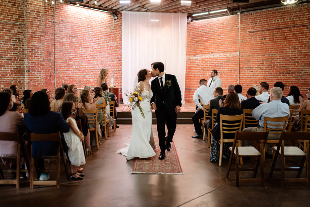 Everyday Joes Fort Collins Colorado Wedding Coffeehouse Autumn Fall Boho Bride
