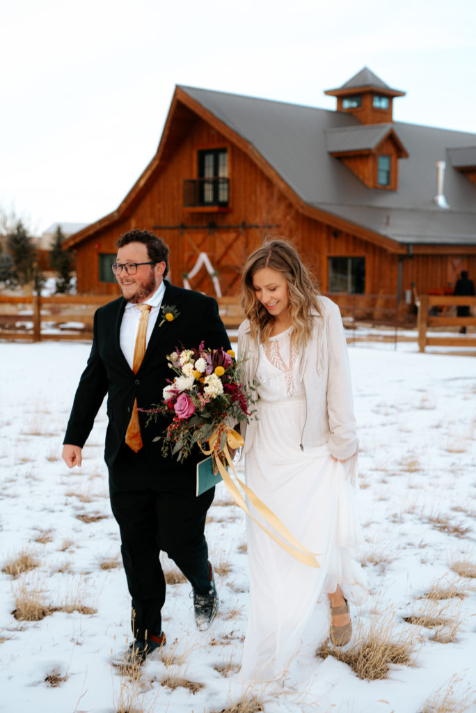 Fort Collins Winter Wedding Photographer Colorado