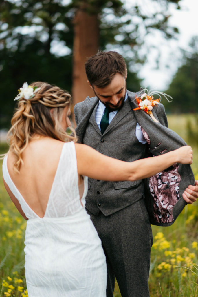 Sweet Justice Photography captures candid, organic, and fun images of your wedding day, serving the Denver area.