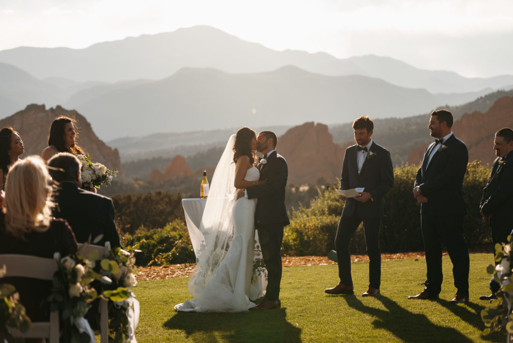 Garden of the Gods resort wedding Colorado Springs