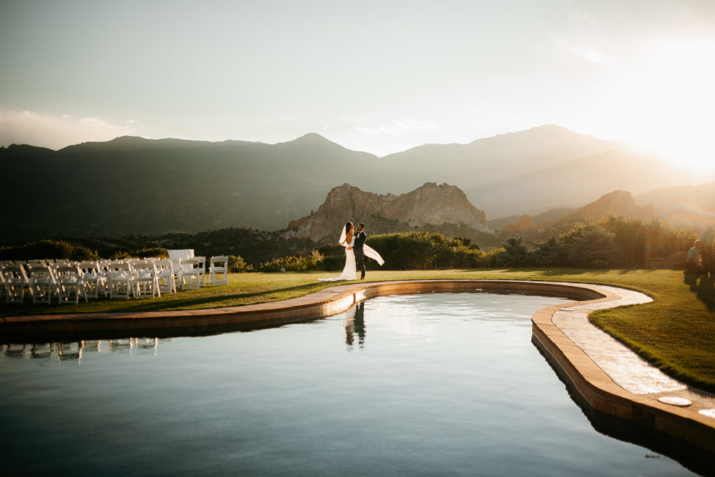 Garden of the Gods resort wedding Colorado Springs
