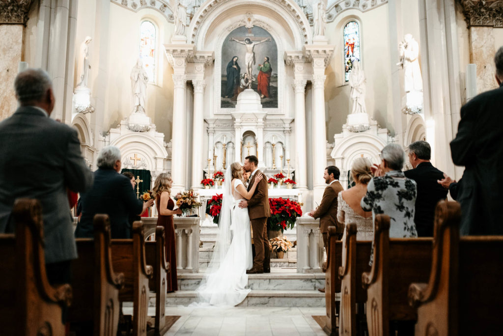Downtown Denver Wedding photographer Asterisk Annunication Catholic Church