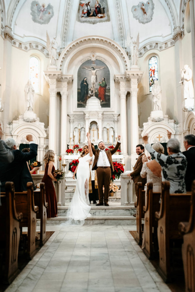 Downtown Denver Wedding photographer Asterisk Annunication Catholic Church