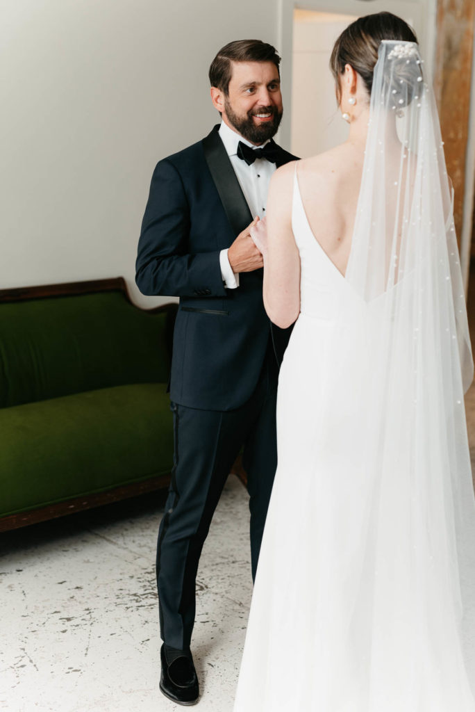 Sweet Justice Photography are Denver Wedding Photographers that capture timeless images of couples on their wedding day, including first looks.