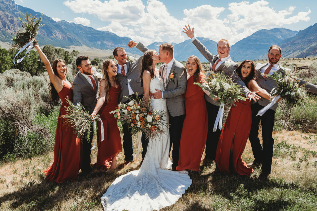 Cody, Wyoming wedding yellowstone double diamond x western wedding photographer