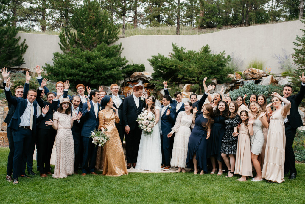 Jewish Colorado wedding Cielo at castle pines denver wedding photographer