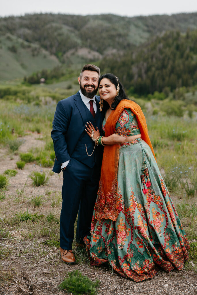 Indian Jewish Hindu Wedding Granby Colorado Grand Lake Denver photographer