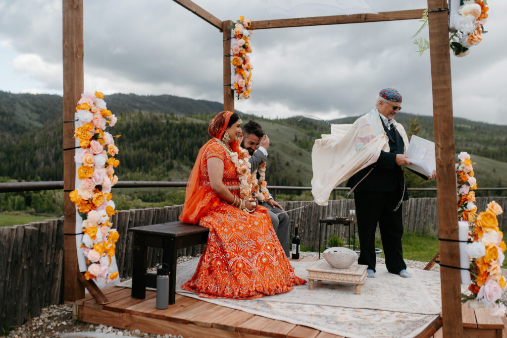 Indian Jewish Hindu Wedding Granby Colorado Grand Lake Denver photographer